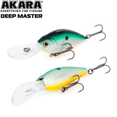 Воблер Akara Deep Master 60 F (плавающий, акустический, троллинг 1.8-3.2 м)