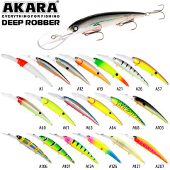 Воблер Akara Deep Robber 120F (плавающий, троллинг 4.5-7 м)