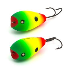 Воблер Akara Double Egg 45F (плавающий, поверхностный)