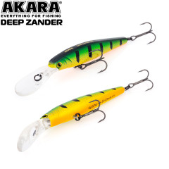 Воблер Akara Deep Zander 90 F (плавающий, троллинг 2-3.5 м)