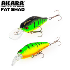 Воблер Akara Fat Shad 55F (кастинг, троллинг 0.5-2.5 м)