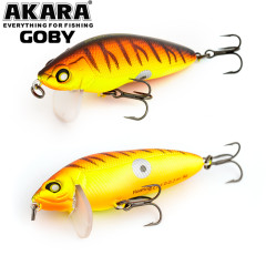 Воблер Akara Goby 65F (плавающий, поверхностный, троллинг 0-0.2 м)