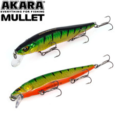 Воблер Akara Mullet 110F (плавающий, кастинг 0-1.5 м)