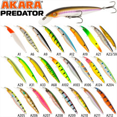 Воблер Akara Predator 100 F( кастинг 1-2.2 м, троллинг 1.5-2.8 м)