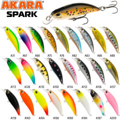 Воблер Akara Spark 50S (кастинг 0-0,5 м)