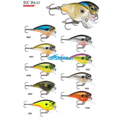Воблер Rapala BX BRAT BXB03 (плавающий), 5 см.11 г., заглуб. до 0,9 м