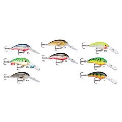 Воблер Rapala SHAD DANCER SDD05 (плавающий), 5 см.8 г., заглуб. 2.1-3 м