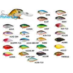 Воблер Крэнк Strike Pro Cranky-X Deep 50, 50 мм, 8,7 гр, (Загл. 1,0м.-2,5м., Плавающий)