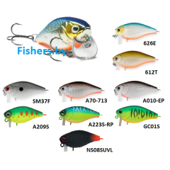 Воблер Крэнк Strike Pro Cranky-X SS 50, 50 мм, 5,6 гр, (Загл. 0,1м., Плавающий)