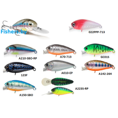 Воблер Крэнк Strike Pro Candy Crank 40, 38 мм, 3,1 гр, (Загл. 0,8м.-1,0м., Плавающий)