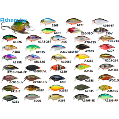 Воблер Крэнк Strike Pro Cranky 40, 40 мм, 4,2 гр, (Загл. 0,2м.-0,5м., Плавающий) - фото, цена в Магазин товаров для рыбалки и туризма - Fishers.by