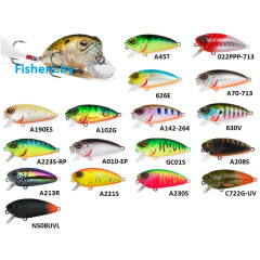 Воблер Крэнк Strike Pro Stumpy Fly 40, 42 мм, 4,5 гр, (Загл. 0,1м.-0,3м., Плавающий)