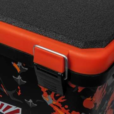 Ящик рыболовный зимний односекционный Helios SHARK оранжевый (19л) - фото, цена в Магазин товаров для рыбалки и туризма - Fishers.by