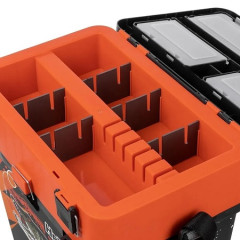 Ящик двухсекционный зимний Helios Pike оранжевый (HS-IML-19-O) 19 л