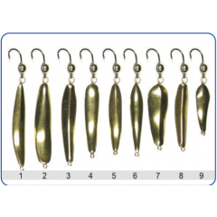 Набор зимних блесен Пирс №11Б Штурм с мормышкой (36 шт.)