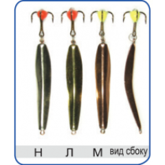 Набор зимних блесен Пирс №14 Б Штурм с чертиком (36 шт.)