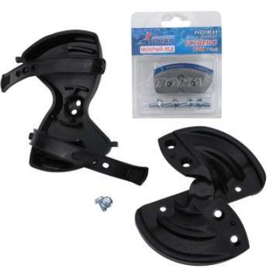 Голова режущая ледобура ICEBERG-130(R) V2.0/V3.0 правое вращение в сборе (РАДИУСНЫЕ НОЖИ+ФУТЛЯР) - фото, цена в Магазин товаров для рыбалки и туризма - Fishers.by