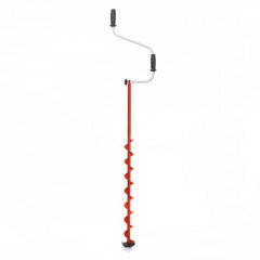 Ледобур спортивный Тонар ЛР-080 Спорт левое вращение (цельнотянутый шнек) LS-80LD-1, диам 80 мм