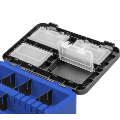 Ящик рыболовный зимний двухполочный Helios синий(19 л) - фото, цена в Магазин товаров для рыбалки и туризма - Fishers.by