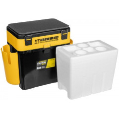 Ящик зимний двухполочный с термоконтейнером Siberian ICEBOX HT (19л) 