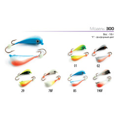 Мормышка Akara Судаковая Двойник 30 мм 18г