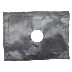 Окно выход под трубу из базальтовой ткани для зимних палаток "Пингвин"