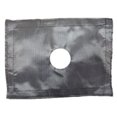 Окно выход под трубу из базальтовой ткани для зимних палаток Пингвин - фото, цена в Магазин товаров для рыбалки и туризма - Fishers.by