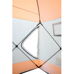 Палатка зимняя Fish 2 Fish Куб, 1,8х1,8х1,95 м, с юбкой в чехле, утепленная