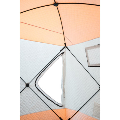 Палатка зимняя Fish 2 Fish Куб, 1,8х1,8х1,95 м, с юбкой в чехле, утепленная - фото, цена в Магазин товаров для рыбалки и туризма - Fishers.by