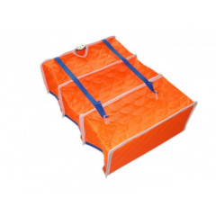 Полочка с бортиком для палаток цвет оранжевый