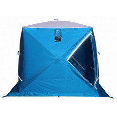 Палатка зимняя двухслойная куб "Пингвин" Призма Премиум STRONG, 2.25 х 2.15 х 2.00м