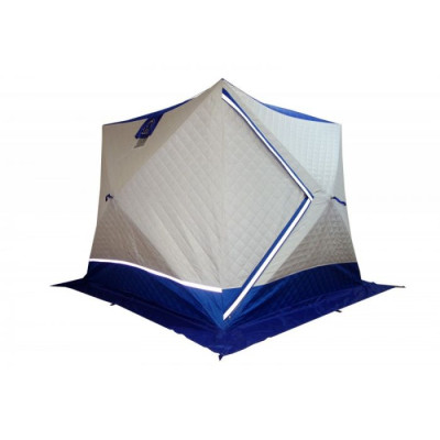 Палатка зимняя трехслойная куб Пингвин Призма Премиум Термолайт, 2.15x2.0x2.15м - фото, цена в Магазин товаров для рыбалки и туризма - Fishers.by