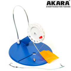 Набор жерлиц оснащенных на диске 19 см Akara, в сумке (10 шт)