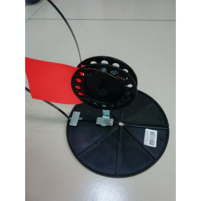 Жерлица оснащенная на диске 18 см с большой катушкой - фото, цена в Магазин товаров для рыбалки и туризма - Fishers.by