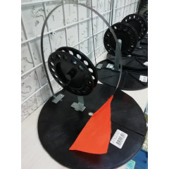 Жерлица неоснащенная на диске 21 см с большой катушкой