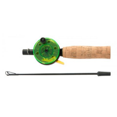 Удочка зимняя Akara 808105-25 пробковая ручка, с хлыстом QL-D25, 38 см