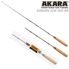 Удочка зимняя Akara Erion Ice 60 M, (2-12) 65 см
