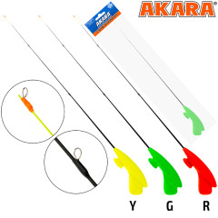 Удочка зимняя Akara Cantata RHS-G3R (1.5-5 гр), 39 см